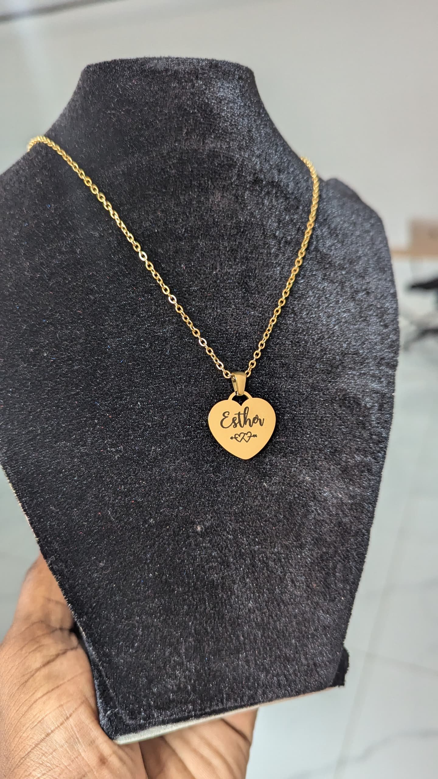 Collier femme Coeur - Or