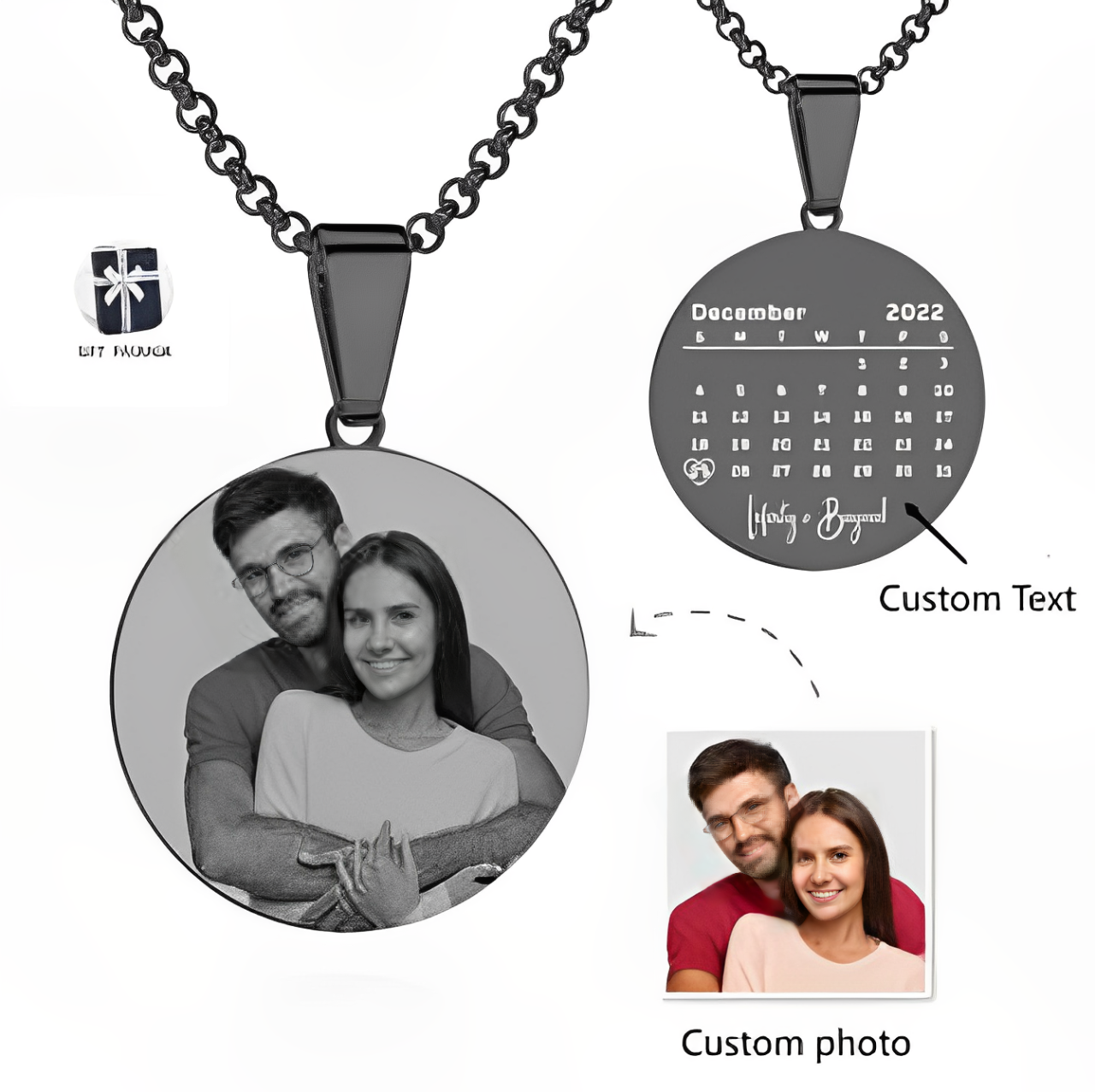 Collier Photo - Rond