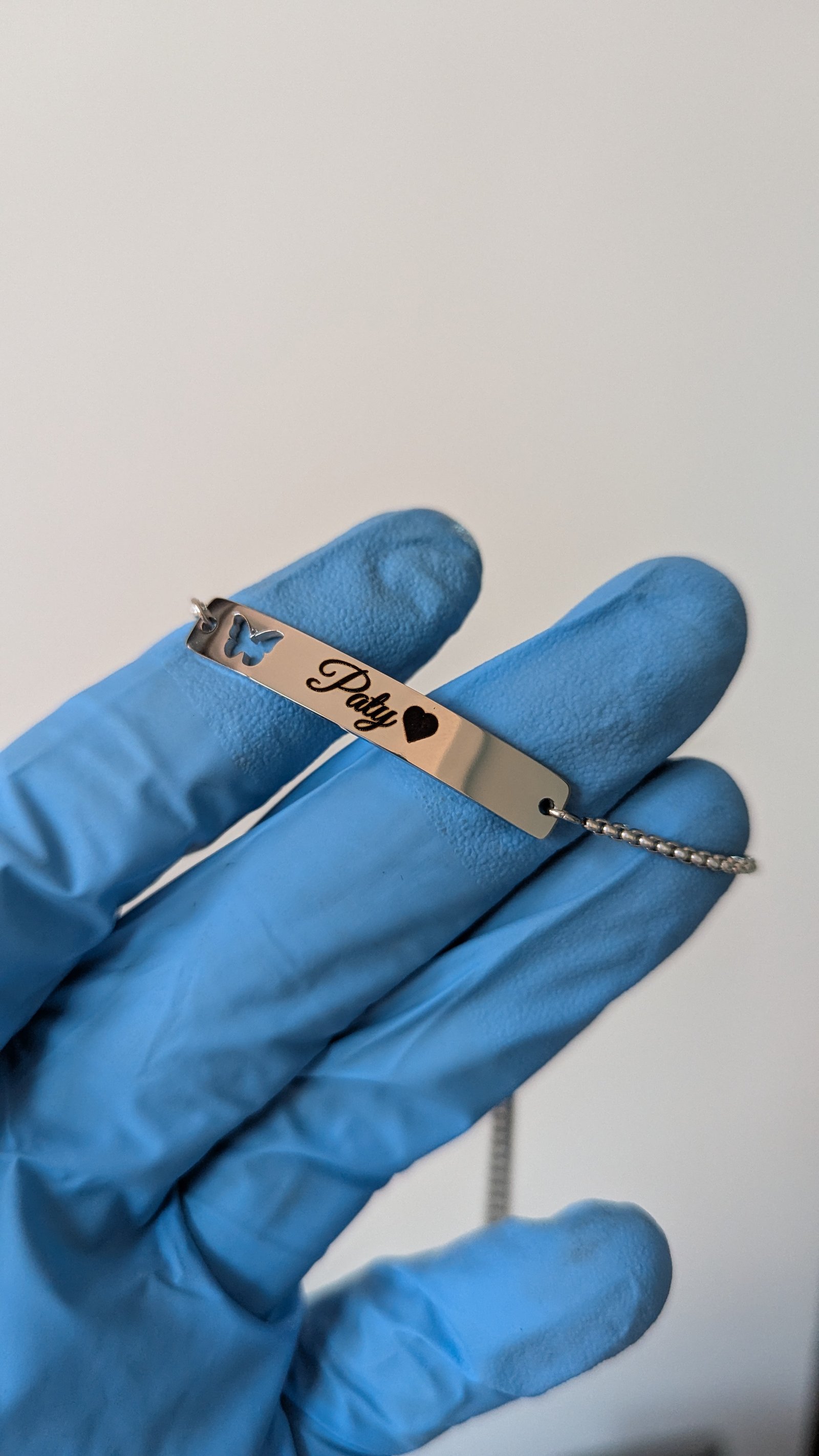 Bracelet ajustable femme papillon