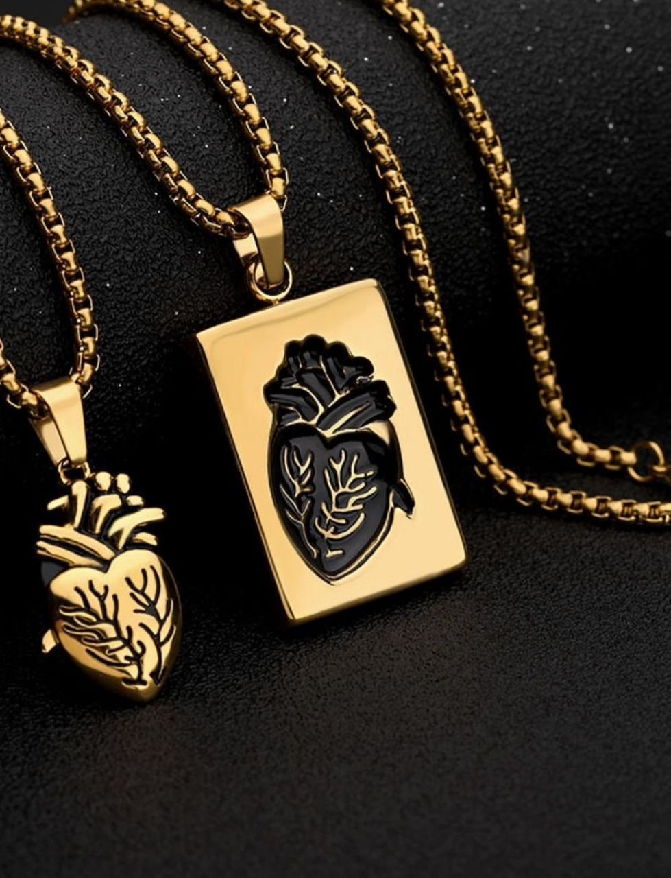 collier duo couple or